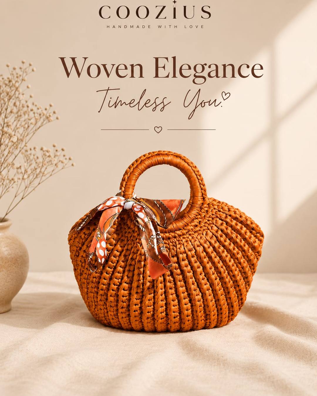 Woven Elegance — Rust.jpg Woven Elegance — Rust - Image 1